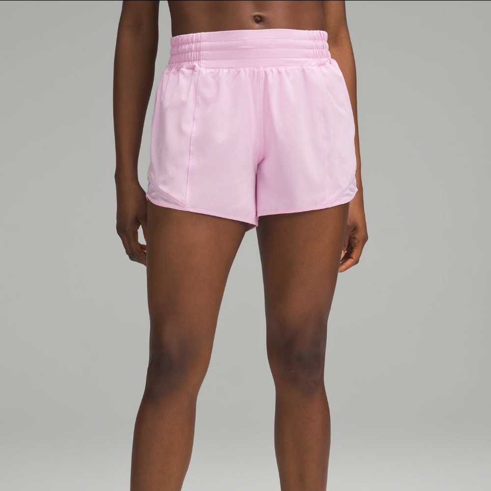Lululemon Hotty Hot High Rise Lined Short 4”